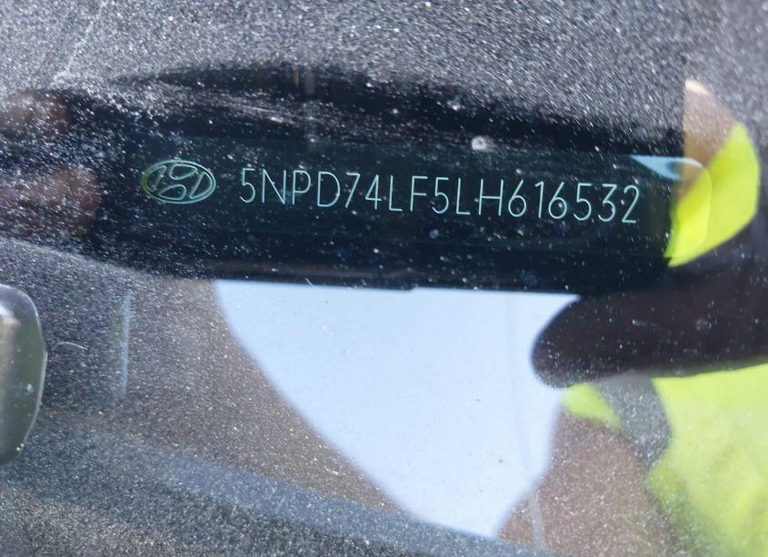 Photo 9 of 2020 Hyundai Elantra SE (VIN 5NPD74LF5LH616532)