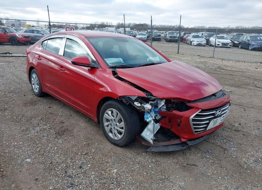 2017 Hyundai Elantra SE (VIN 5NPD74LF6HH077068) main photo