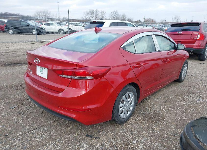 Photo 4 of 2017 Hyundai Elantra SE (VIN 5NPD74LF6HH077068)
