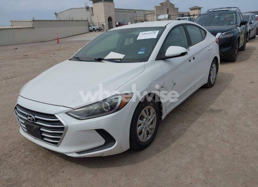 Photo 2 of 2017 Hyundai Elantra SE (VIN 5NPD74LF6HH149354)