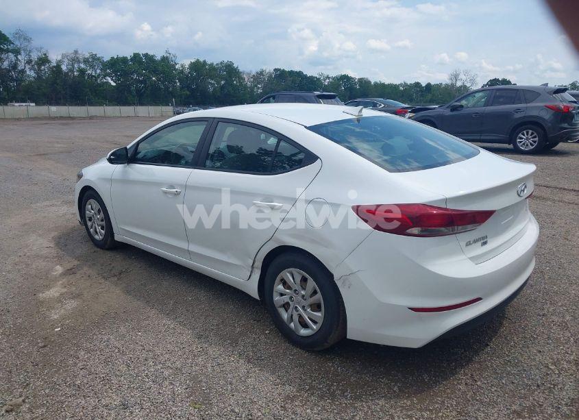 Photo 3 of 2017 Hyundai Elantra SE (VIN 5NPD74LF6HH164114)