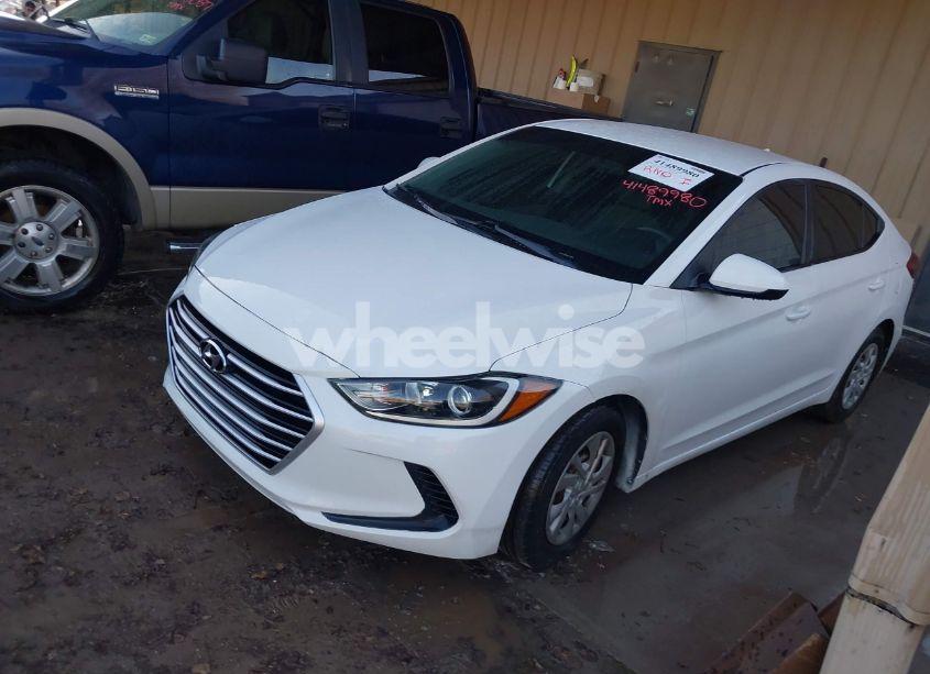 Photo 2 of 2017 Hyundai Elantra SE (VIN 5NPD74LF6HH181155)