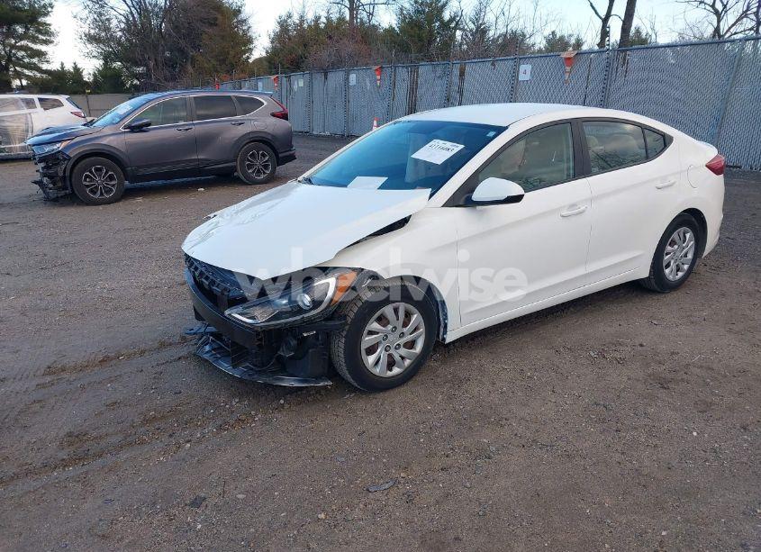 Photo 2 of 2018 Hyundai Elantra SE (VIN 5NPD74LF6JH254837)
