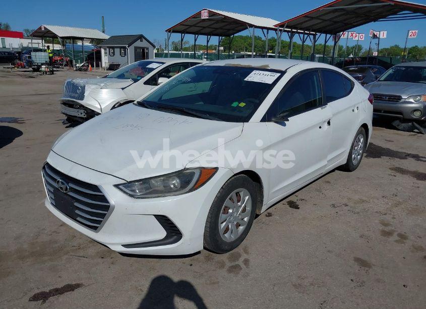 Photo 2 of 2017 Hyundai Elantra SE (VIN 5NPD74LF7HH054513)