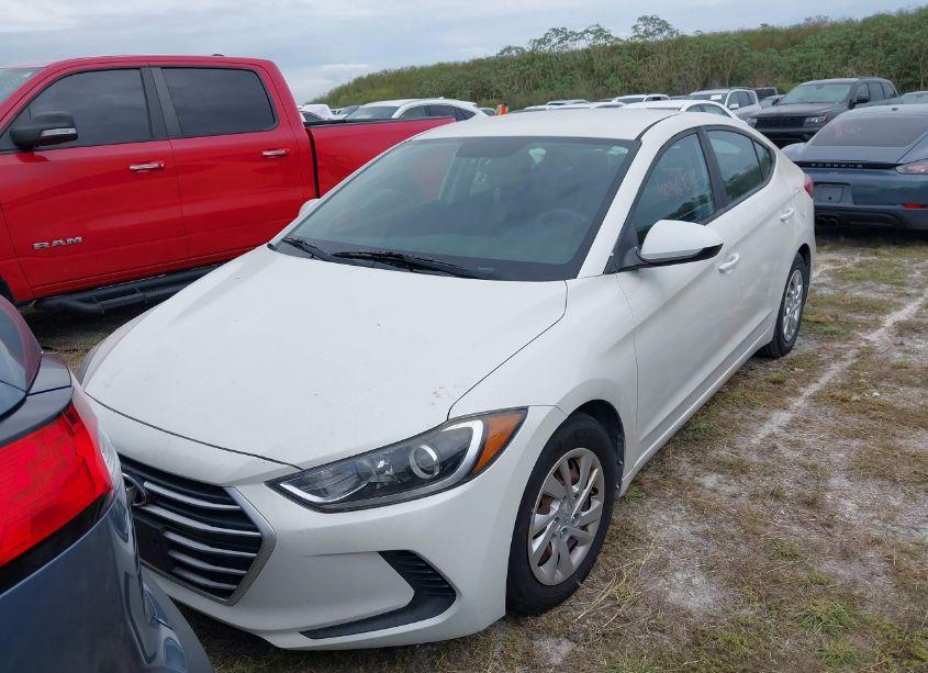 Photo 2 of 2017 Hyundai Elantra SE (VIN 5NPD74LF7HH108425)