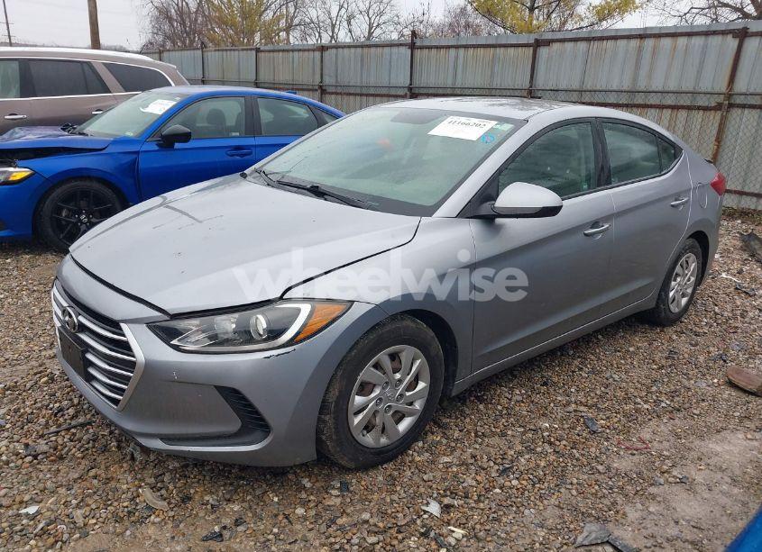 Photo 2 of 2017 Hyundai Elantra SE (VIN 5NPD74LF7HH132739)