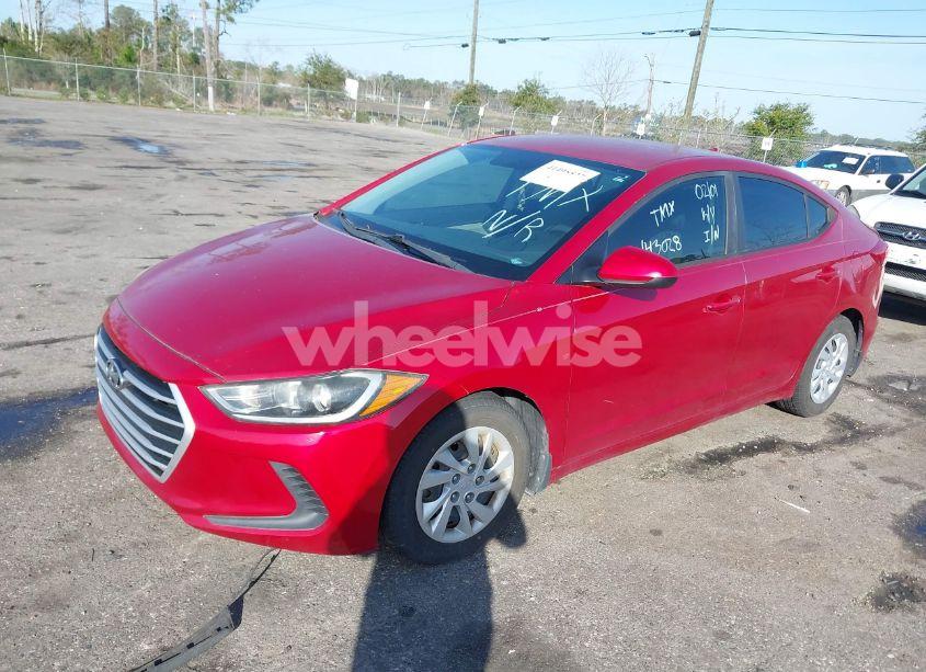 Photo 2 of 2017 Hyundai Elantra SE (VIN 5NPD74LF7HH143028)
