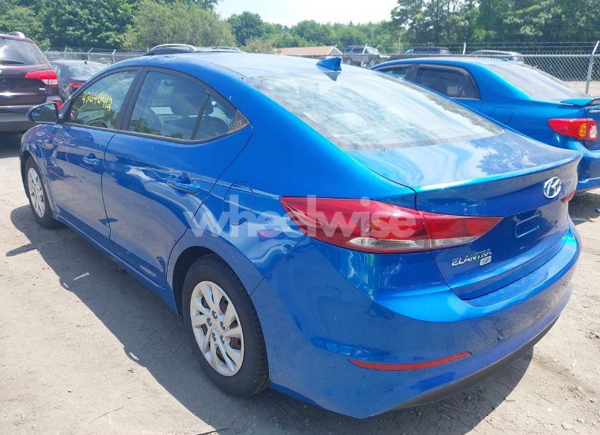 Photo 3 of 2017 Hyundai Elantra SE (VIN 5NPD74LF7HH195372)