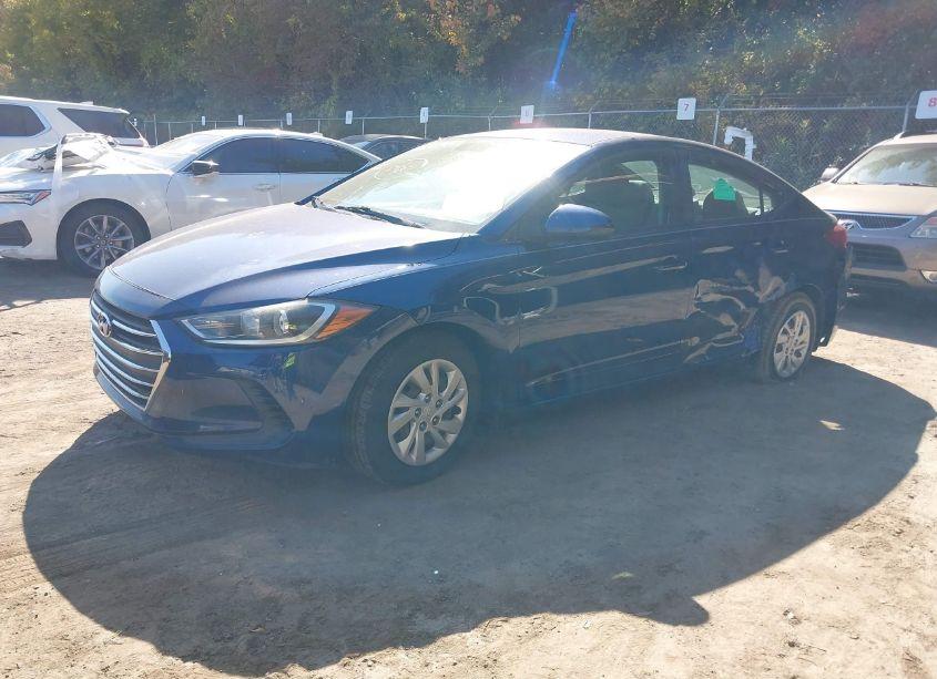 Photo 2 of 2017 Hyundai Elantra SE (VIN 5NPD74LF8HH126643)
