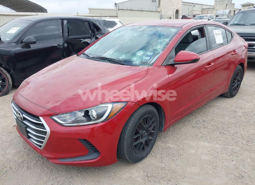 Photo 2 of 2017 Hyundai Elantra SE (VIN 5NPD74LF8HH209490)