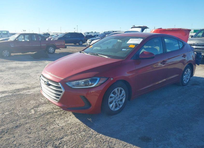 Photo 2 of 2017 Hyundai Elantra SE (VIN 5NPD74LF9HH104022)