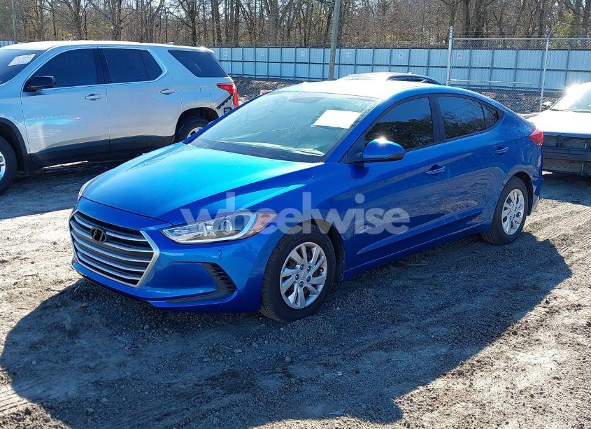 Photo 2 of 2017 Hyundai Elantra SE (VIN 5NPD74LF9HH137621)