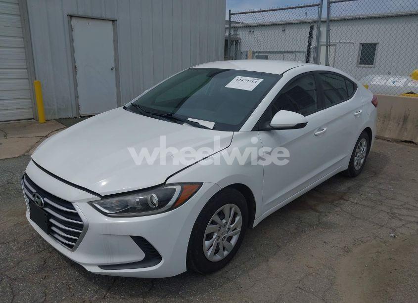 Photo 2 of 2017 Hyundai Elantra SE (VIN 5NPD74LFXHH144755)
