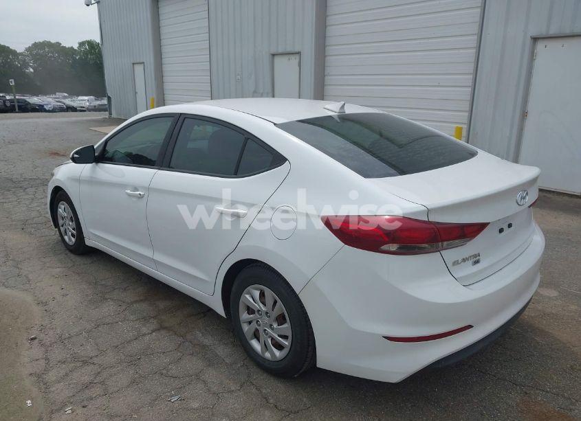 Photo 3 of 2017 Hyundai Elantra SE (VIN 5NPD74LFXHH144755)