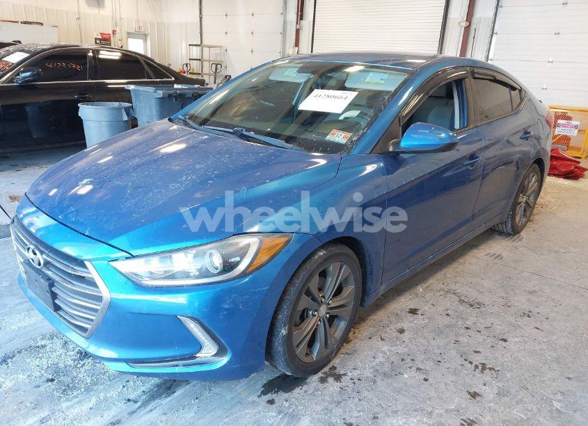 Photo 2 of 2017 Hyundai Elantra SE (VIN 5NPD74LFXHH165346)