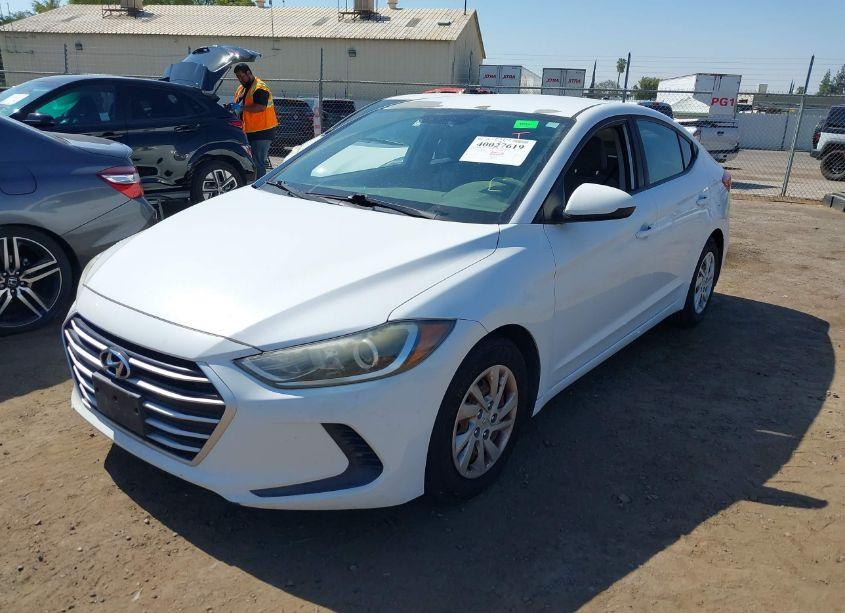 Photo 2 of 2017 Hyundai Elantra SE (VIN 5NPD74LFXHH165900)