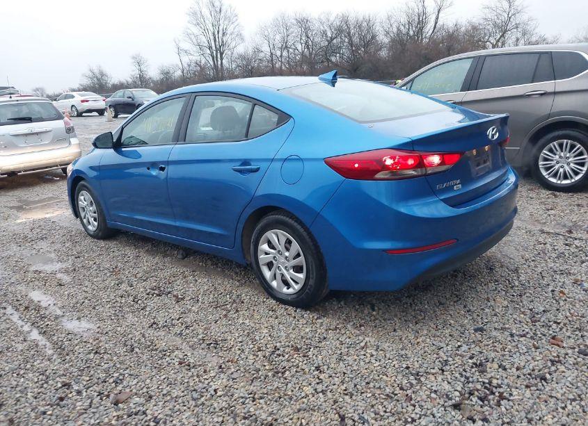 Photo 3 of 2017 Hyundai Elantra SE (VIN 5NPD74LFXHH198346)