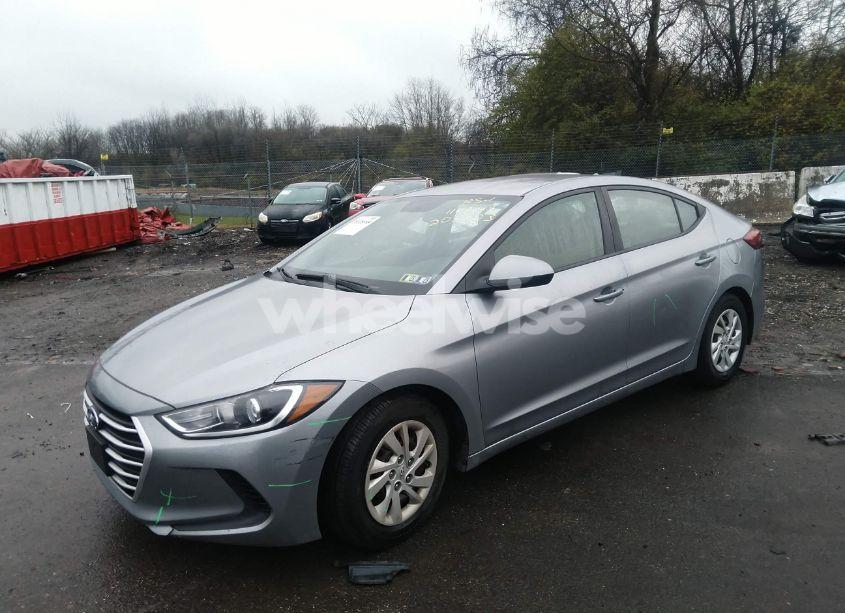 Photo 2 of 2017 Hyundai Elantra SE (VIN 5NPD74LFXHH205103)