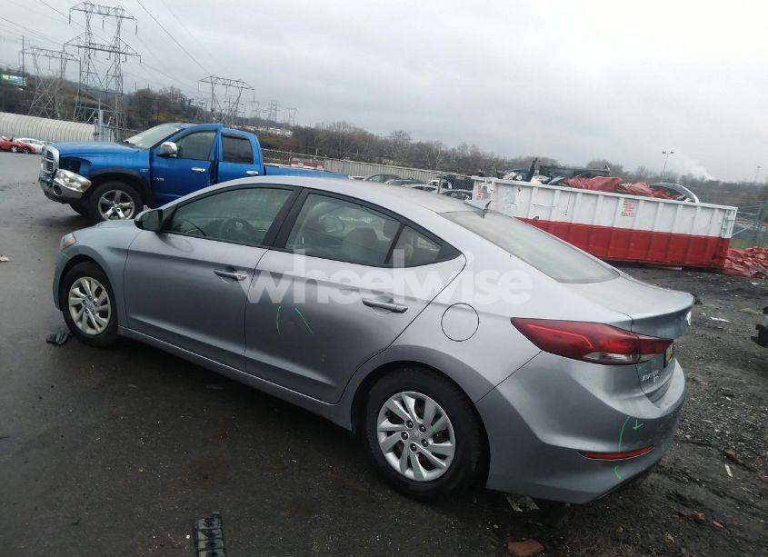 Photo 3 of 2017 Hyundai Elantra SE (VIN 5NPD74LFXHH205103)