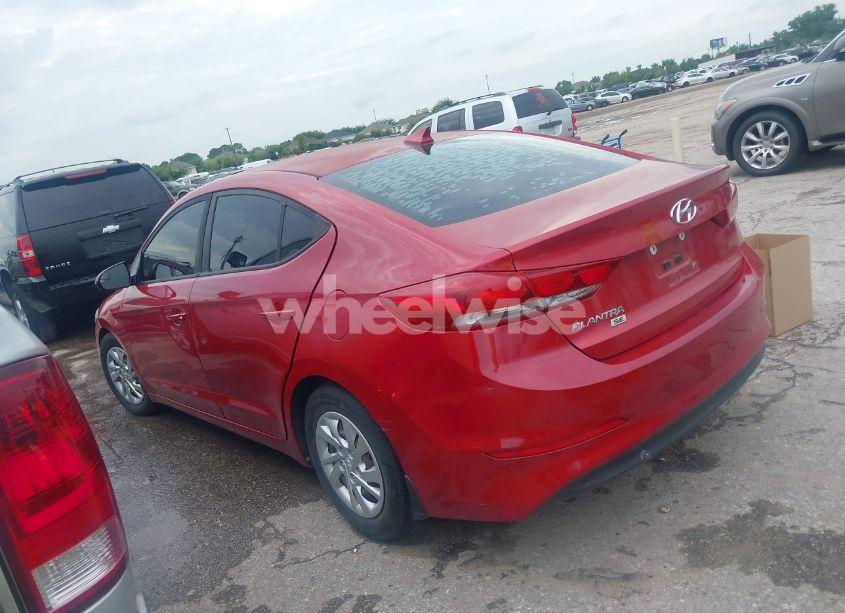 Photo 3 of 2017 Hyundai Elantra SE (VIN 5NPD74LFXHH208079)