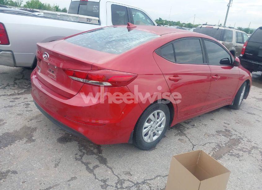 Photo 4 of 2017 Hyundai Elantra SE (VIN 5NPD74LFXHH208079)