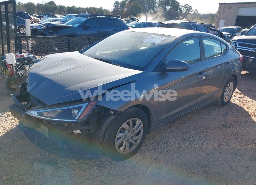 Photo 2 of 2019 Hyundai Elantra SE (VIN 5NPD74LFXKH442942)