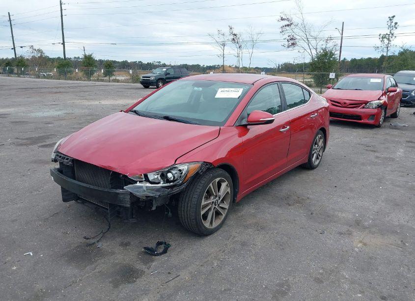 Photo 2 of 2017 Hyundai Elantra LIMITED (VIN 5NPD84LF0HH000564)