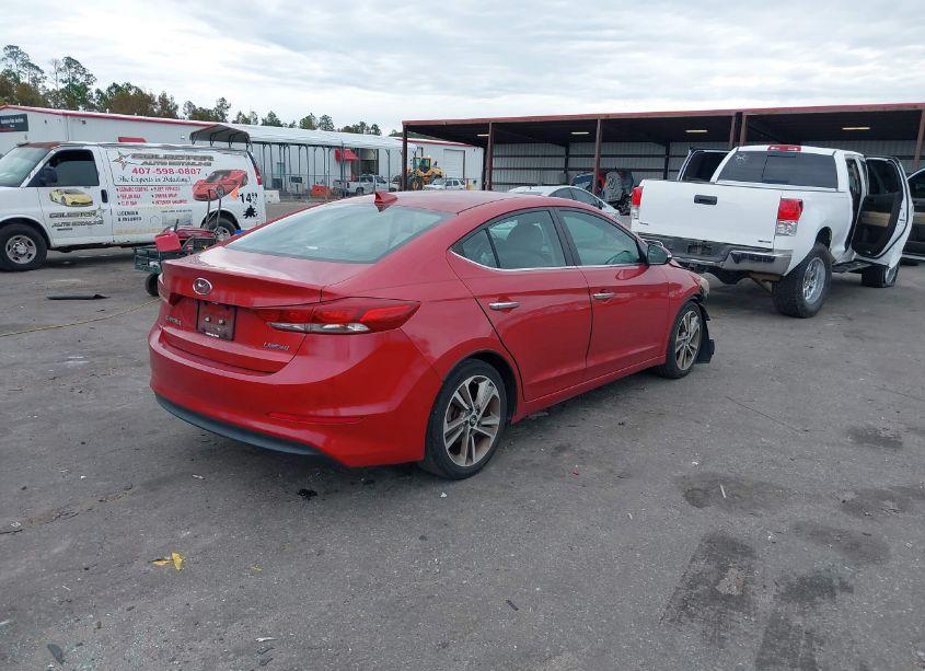 Photo 4 of 2017 Hyundai Elantra LIMITED (VIN 5NPD84LF0HH000564)