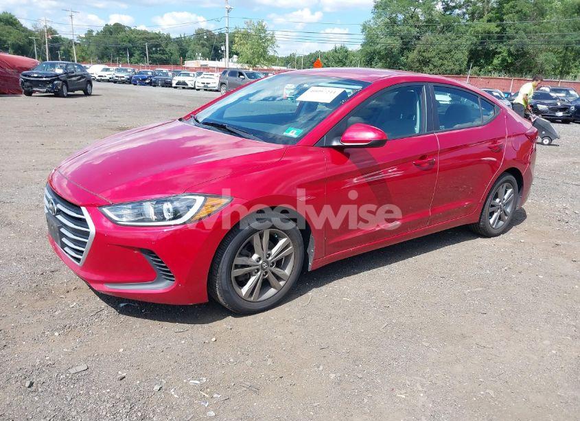 Photo 2 of 2017 Hyundai Elantra SE (VIN 5NPD84LF0HH001598)