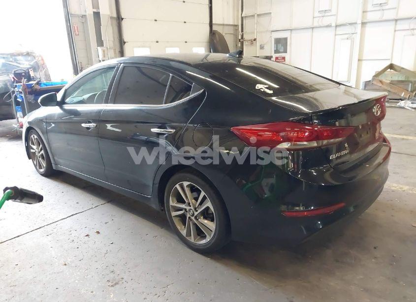 Photo 3 of 2017 Hyundai Elantra LIMITED (VIN 5NPD84LF0HH019910)