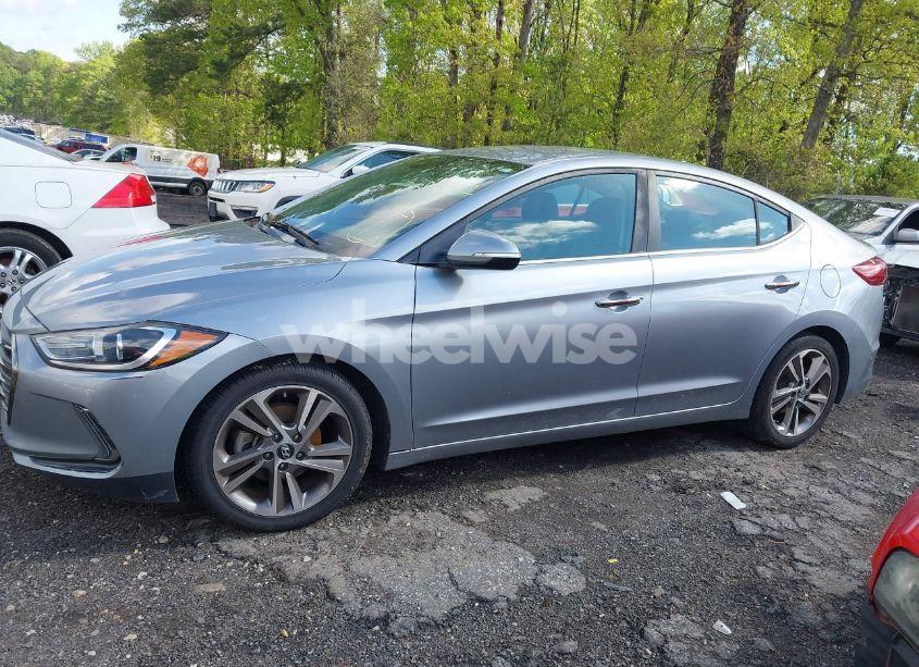 Photo 14 of 2017 Hyundai Elantra LIMITED (VIN 5NPD84LF0HH064572)