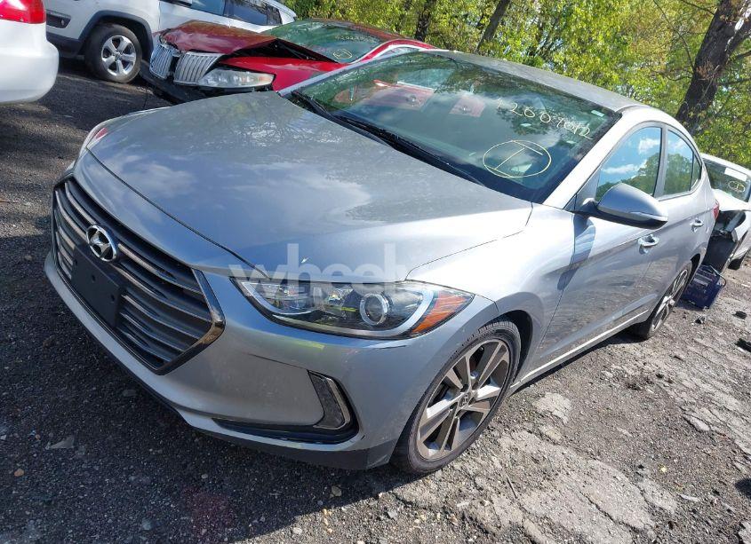 Photo 2 of 2017 Hyundai Elantra LIMITED (VIN 5NPD84LF0HH064572)
