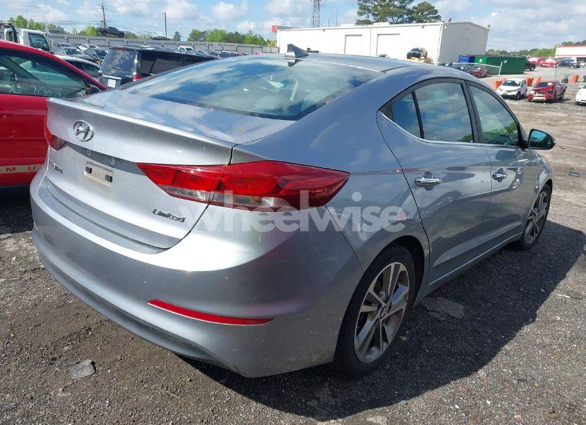 Photo 4 of 2017 Hyundai Elantra LIMITED (VIN 5NPD84LF0HH064572)