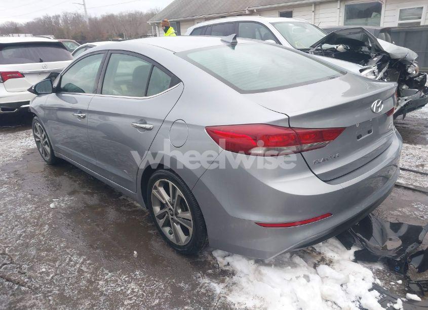 Photo 3 of 2017 Hyundai Elantra LIMITED (VIN 5NPD84LF0HH069898)