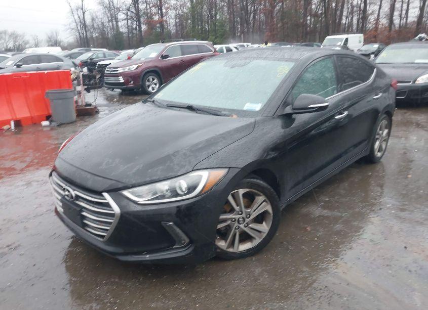 Photo 2 of 2017 Hyundai Elantra LIMITED (VIN 5NPD84LF0HH085728)
