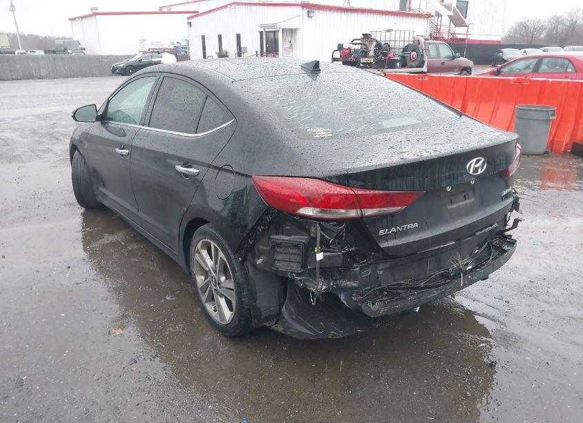 Photo 3 of 2017 Hyundai Elantra LIMITED (VIN 5NPD84LF0HH085728)