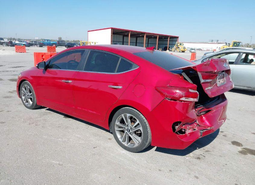 Photo 3 of 2017 Hyundai Elantra LIMITED (VIN 5NPD84LF0HH098043)