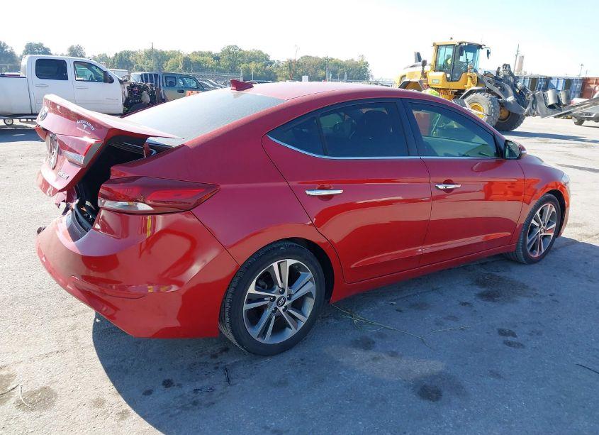 Photo 4 of 2017 Hyundai Elantra LIMITED (VIN 5NPD84LF0HH098043)