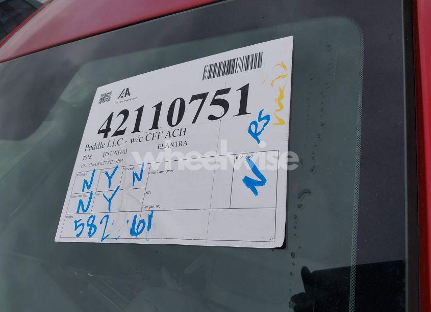 Photo 17 of 2018 Hyundai Elantra SEL (VIN 5NPD84LF0JH225704)