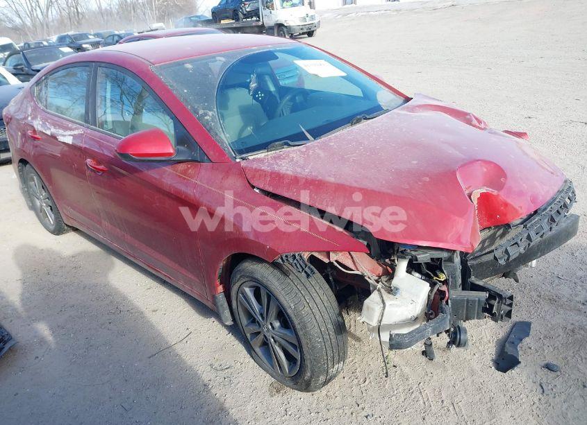 2018 Hyundai Elantra SEL (VIN 5NPD84LF0JH259836) main photo