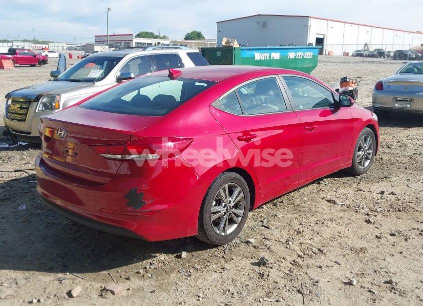 Photo 4 of 2018 Hyundai Elantra SEL (VIN 5NPD84LF0JH304340)