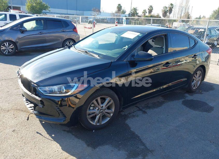 Photo 2 of 2018 Hyundai Elantra SEL (VIN 5NPD84LF0JH310011)