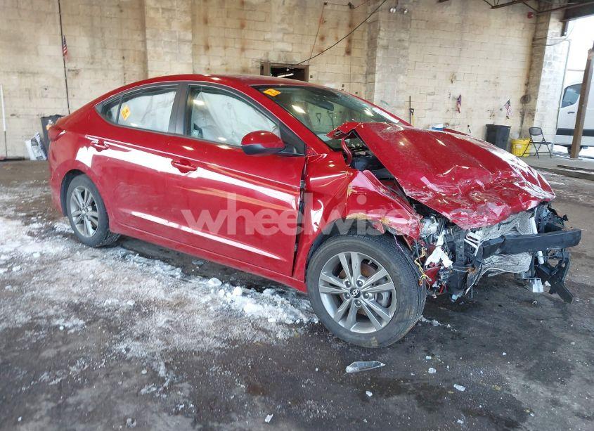 2018 Hyundai Elantra SEL (VIN 5NPD84LF0JH327116) main photo