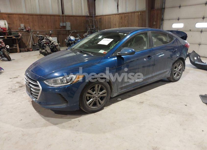 Photo 2 of 2018 Hyundai Elantra SEL (VIN 5NPD84LF0JH335927)