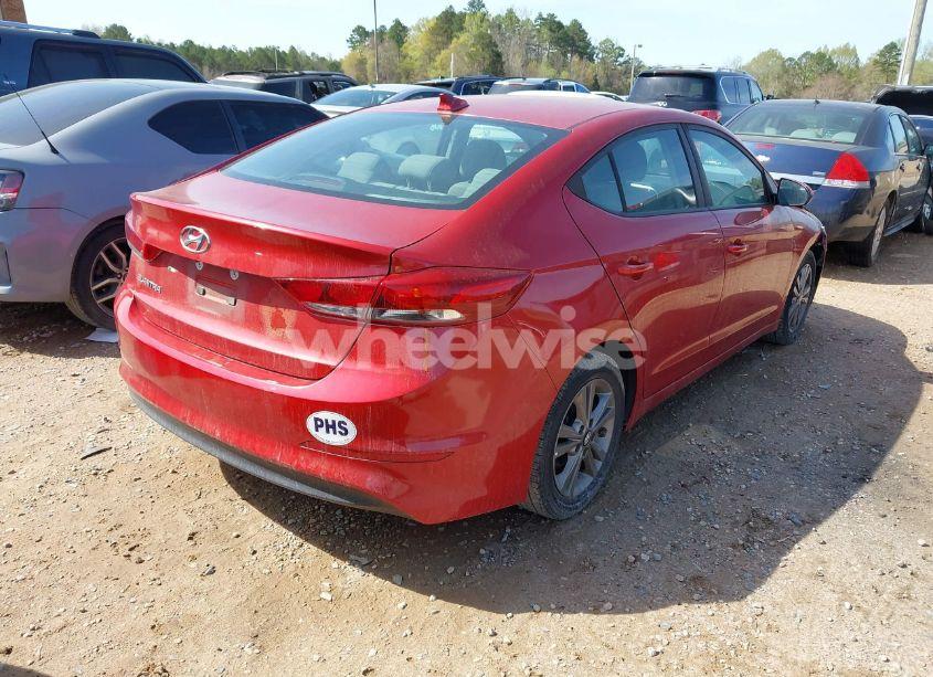 Photo 4 of 2018 Hyundai Elantra SEL (VIN 5NPD84LF0JH338682)