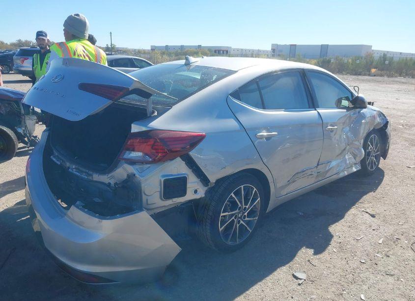 Photo 4 of 2019 Hyundai Elantra LIMITED (VIN 5NPD84LF0KH420042)