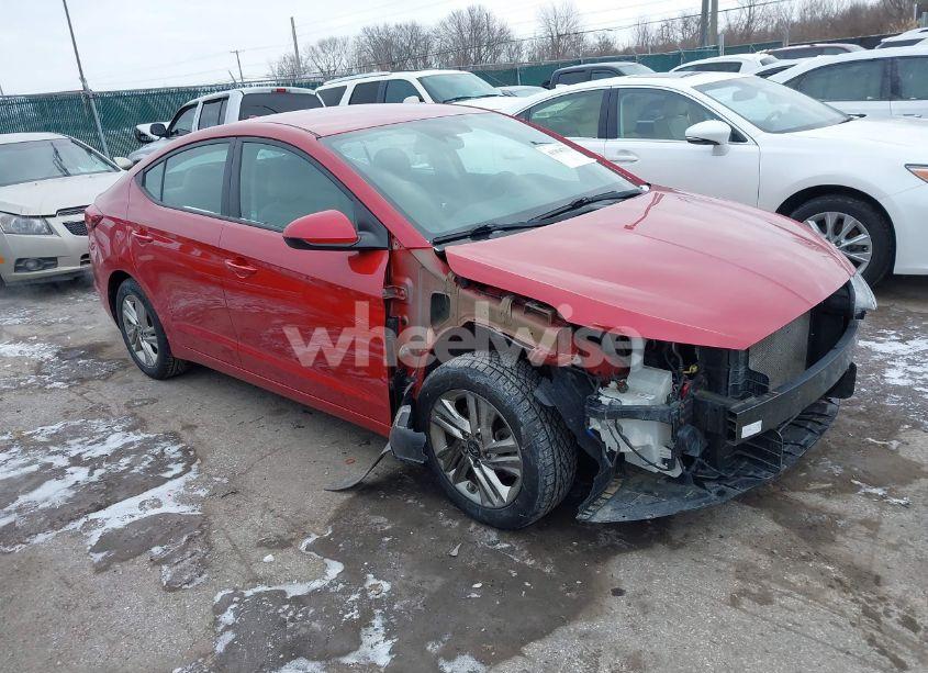 2019 Hyundai Elantra SEL (VIN 5NPD84LF0KH457172) main photo