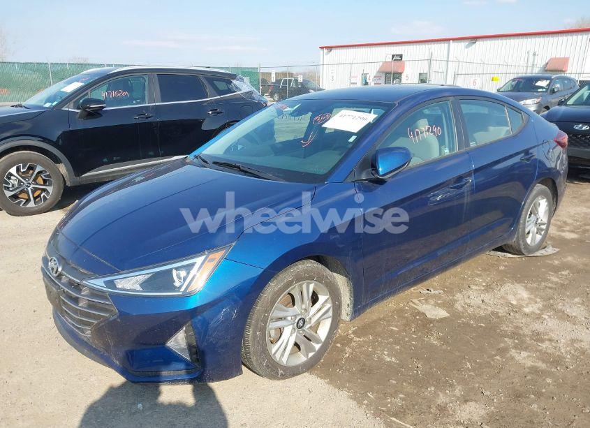 Photo 2 of 2020 Hyundai Elantra SEL (VIN 5NPD84LF0LH631954)