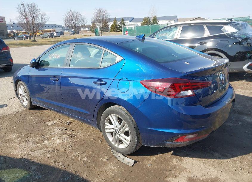 Photo 3 of 2020 Hyundai Elantra SEL (VIN 5NPD84LF0LH631954)