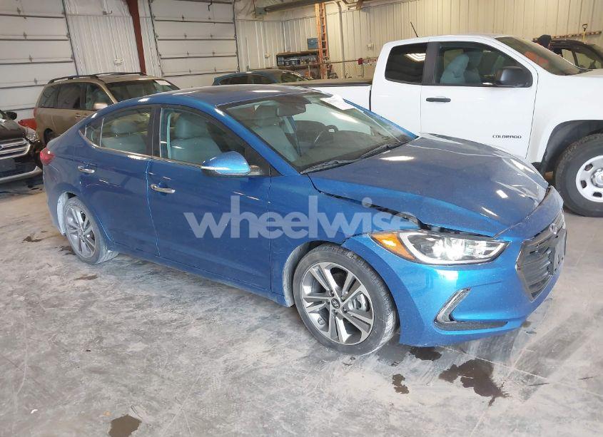 2017 Hyundai Elantra LIMITED (VIN 5NPD84LF1HH047716) main photo